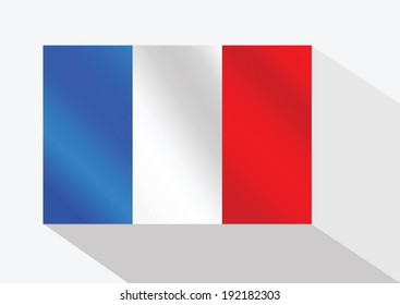 France Flag. illustration