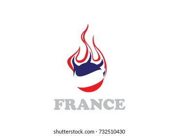 france flag logo