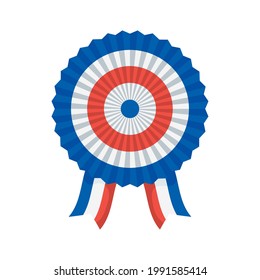france flag medal award emblem