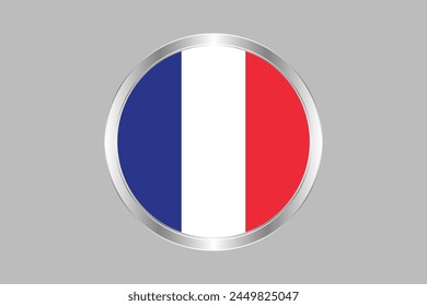 France flag sign, France flag vector graphic, France country flag is a symbol of freedom, National France flag, vector illustration
