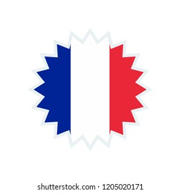 France Flag France Sun Flag Stock Vector (Royalty Free) 1205020171 ...