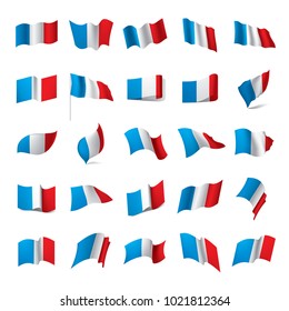 France flag, vector illustration