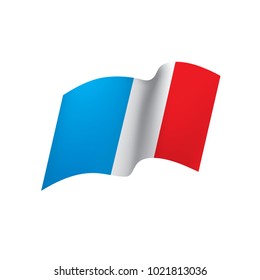 France flag, vector illustration