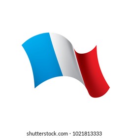 France flag, vector illustration