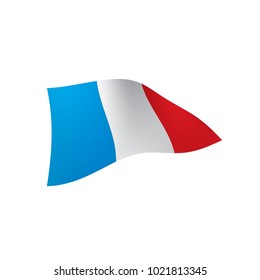 France flag, vector illustration