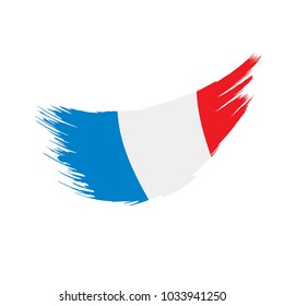 France flag, vector illustration