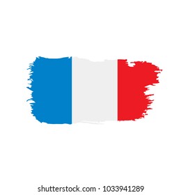 France flag, vector illustration