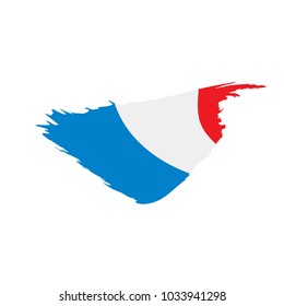 France flag, vector illustration
