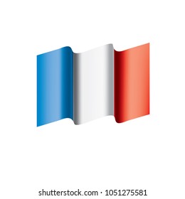 France flag, vector illustration