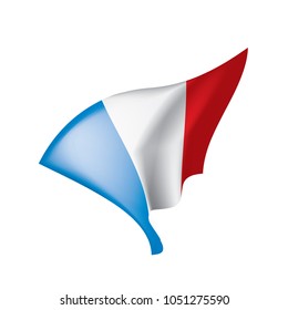 France flag, vector illustration