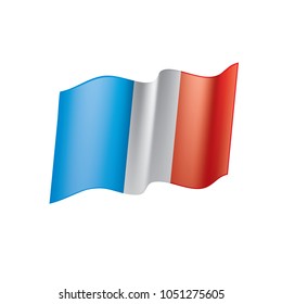 France flag, vector illustration
