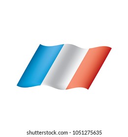 France flag, vector illustration