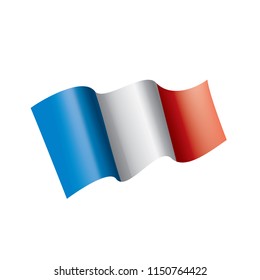 France flag, vector illustration