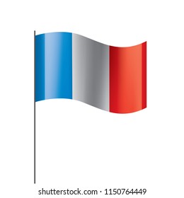 France flag, vector illustration