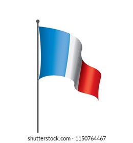 France flag, vector illustration