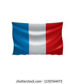 France flag, vector illustration
