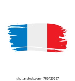 France flag, vector illustration