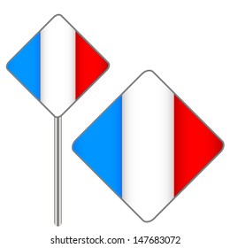 France flags