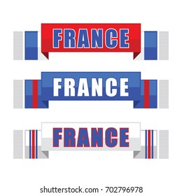 France Football Scarf, France Fan Soccer Scarf