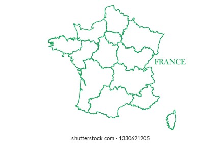 France green line map