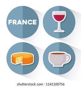 france icon set