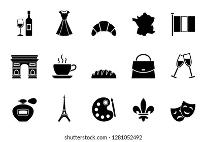 france icon set