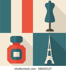 France icon set