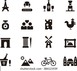FRANCE icons