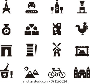 FRANCE icons