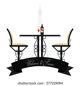 France icons design 