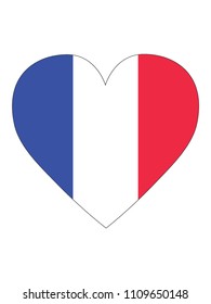France Love Flag