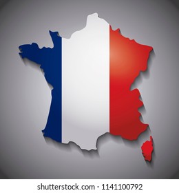 France map design