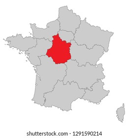 France - Map of France (high detailed)