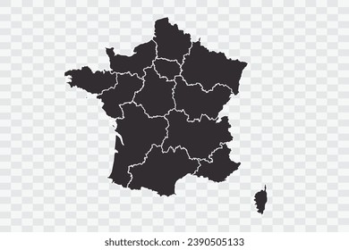 France Map iron Color on White Background quality files Png