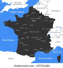 France Map | Vector France Map