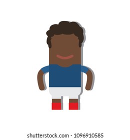 France national football team icon, vector illustration design. 