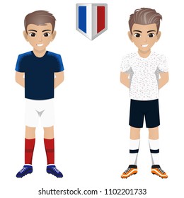 France National Football Team Kit for International Tournament