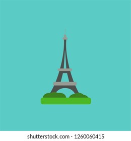 france paris eiffel tower vector design