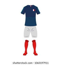 France soccer sport wear