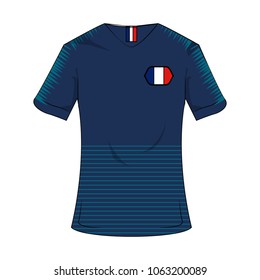 France soccer sport wear