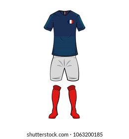 France soccer sport wear
