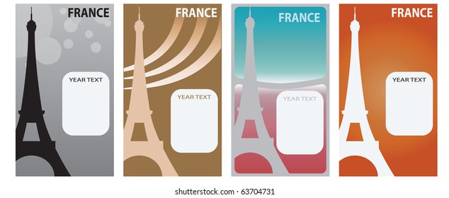 France. Vector banners