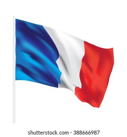 france vector flag isolated texture