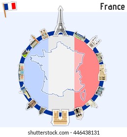 France - vector illustration