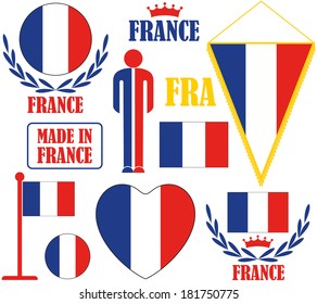 France. Vector Illustration. Logo