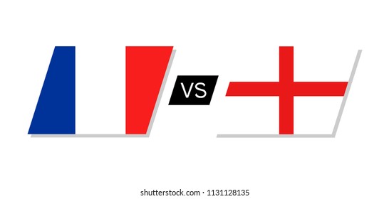 France vs England flags