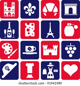 France's pictograms