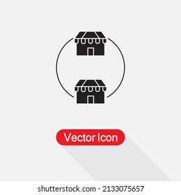 Franchise Icon Vector Illustration Eps10