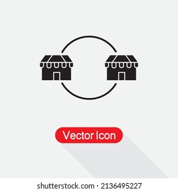 Franchise Icon Vector Illustration Eps10