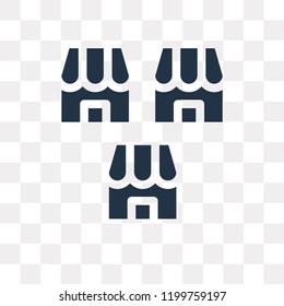 Franchise vector icon isolated on transparent background, Franchise transparency concept can be used web and mobile
